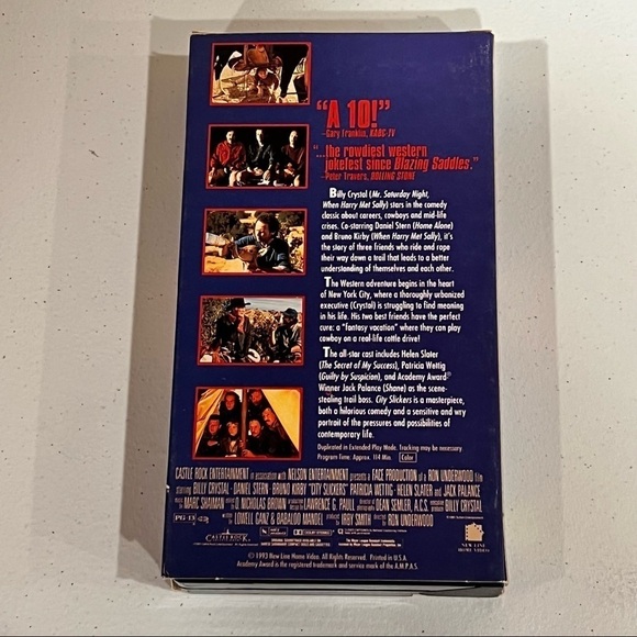 City Slickers VHS Movie Tape - Picture 2 of 4
